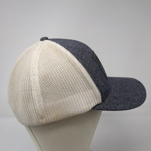 Fish Flag Columbia PFG Fitted Trucker Hat Blue One Size Mesh Back - Picture 5 of 8